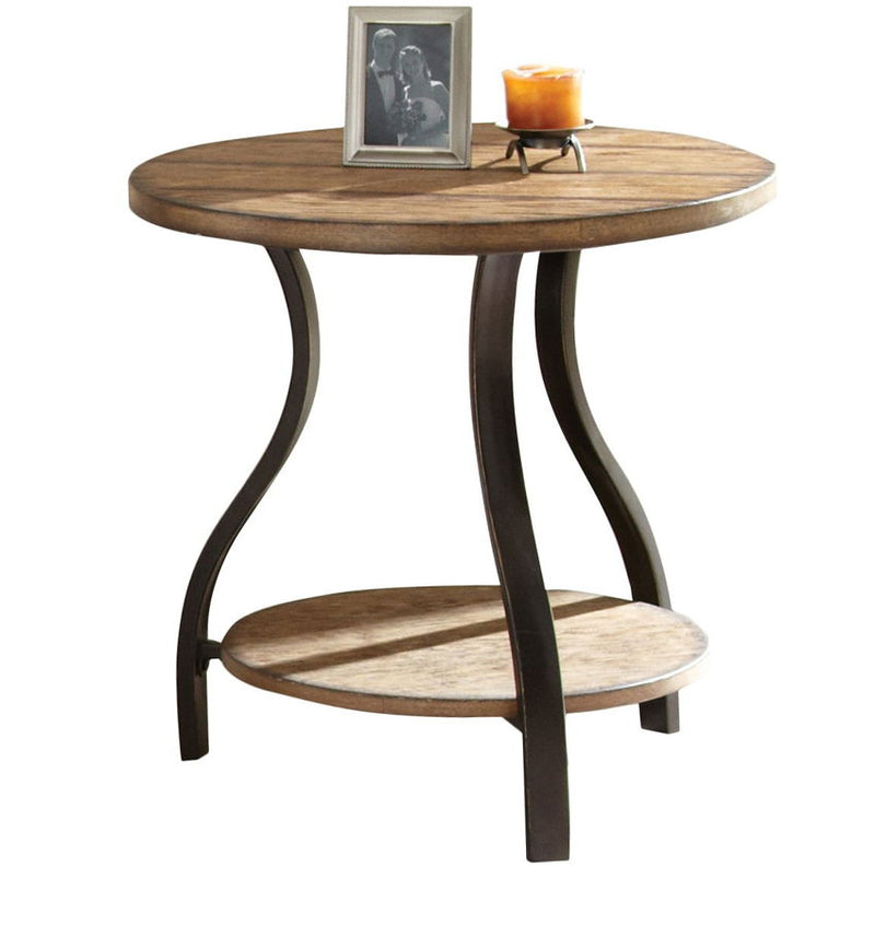 Steve Silver Denise Oak 3pc Coffee Table Set