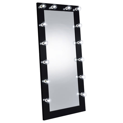 Coaster Furniture Zayan Black LED Floor Mirror