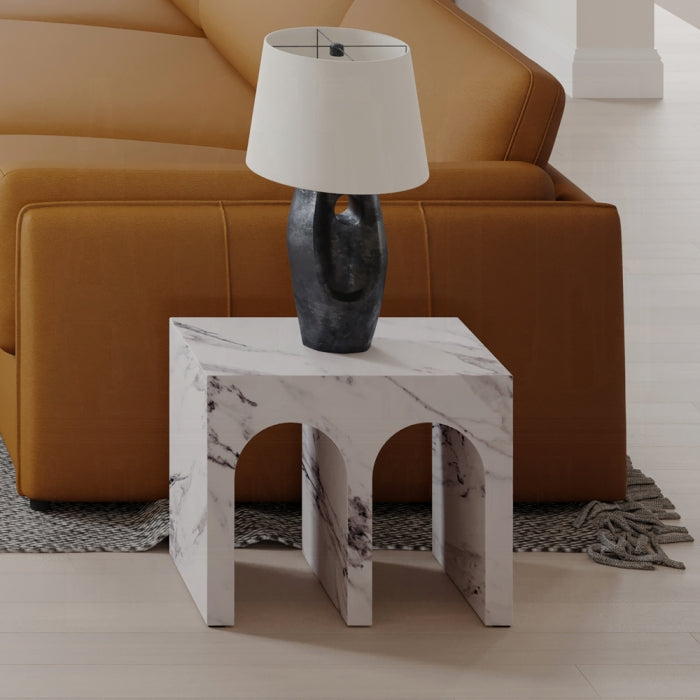 Acme Furniture Fritzy White End Table