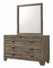 Crown Mark Millie Grey Mirror