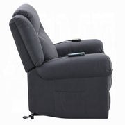 Acme Furniture Domana Dark Blue Power Recliner
