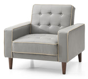 Glory Furniture Andrews Light Gray Chair Bed