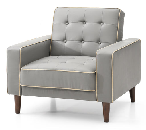 Glory Furniture Andrews Light Gray Chair Bed