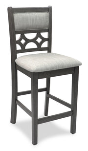 New Classic Furniture Mitchell Bisque Brown 5pc Counter Height Set