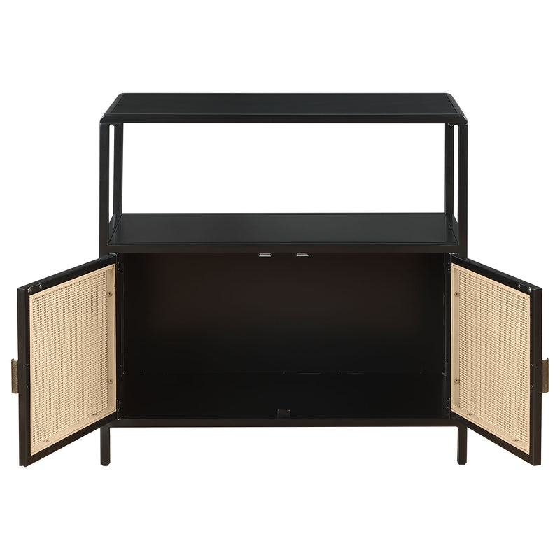 Coaster Furniture Amherst Black 2 Door Accent Cabinet