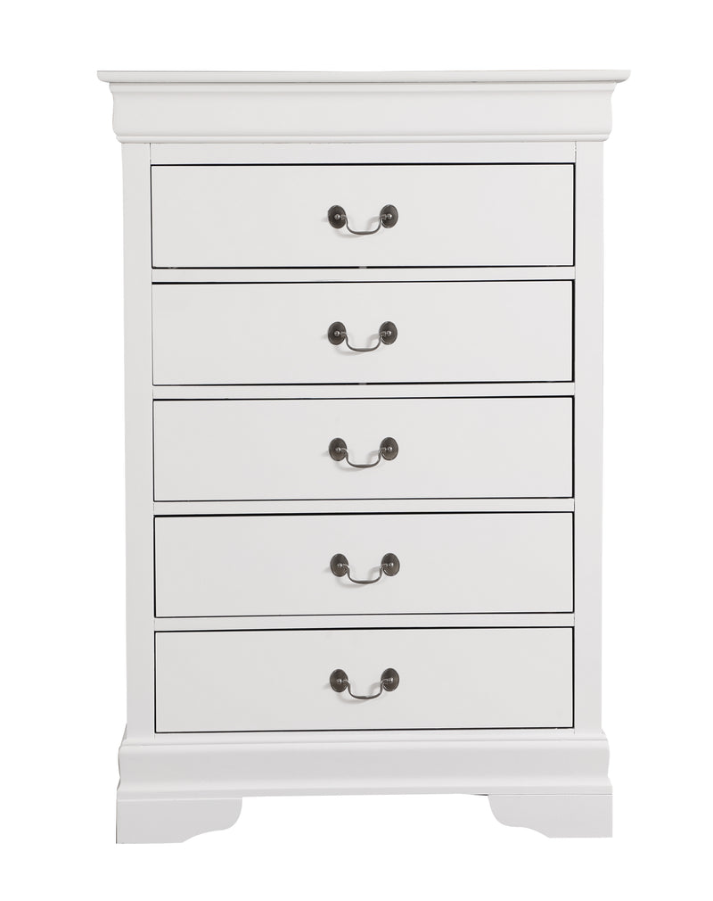 Glory Furniture Louis Phillipe Gray Chest