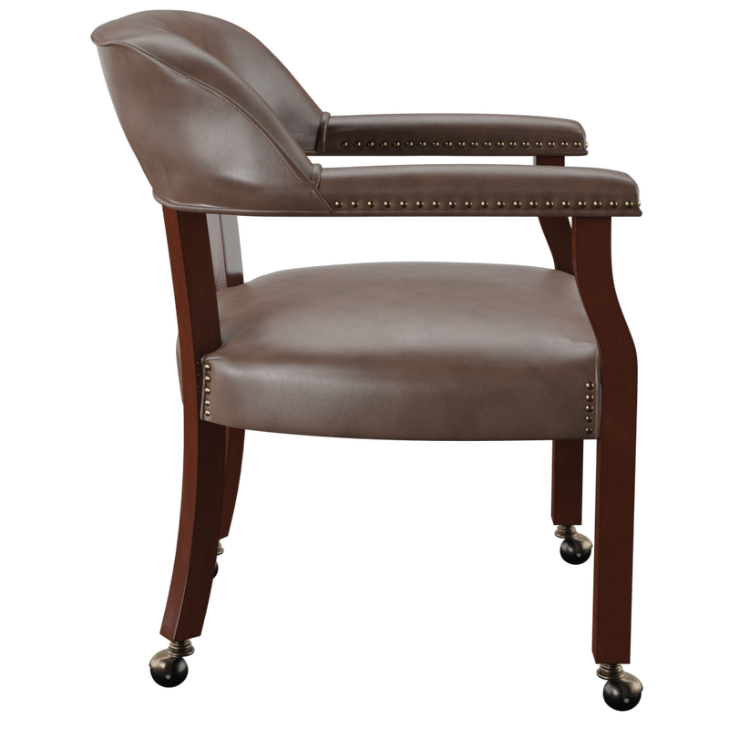 Steve Silver Tournament Cherry Black 5pc Game Dining Set