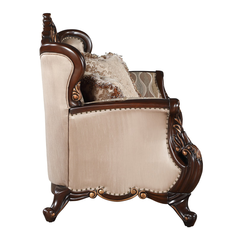 New Classic Furniture Constantine Cherry 2pc Living Room Set