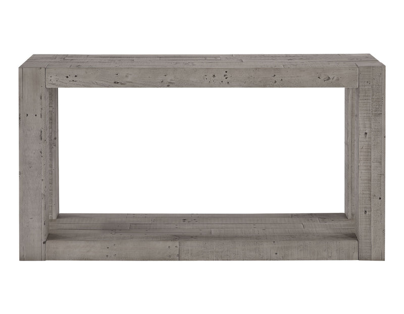 Steve Silver Pinedale Distressed Gray Sofa Table