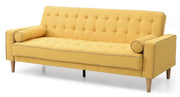 Glory Furniture Andrews Yellow Sofa Bed
