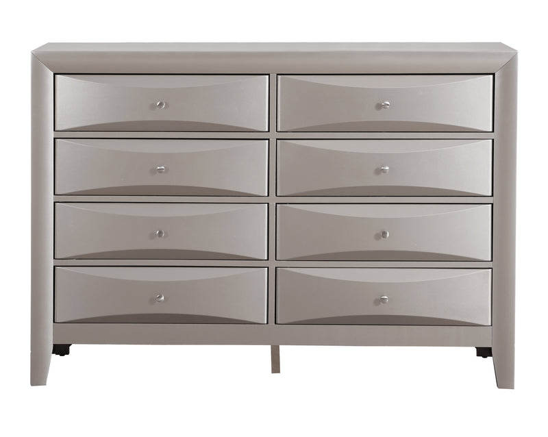 Glory Furniture Marilla Silver Champagne Dresser