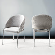 Galaxy Home Onyx Light Gray Chairs