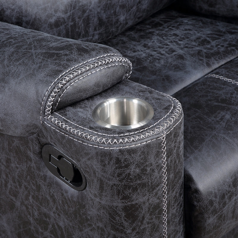 Acme Furniture Hirah Dark Gray Glider Recliner