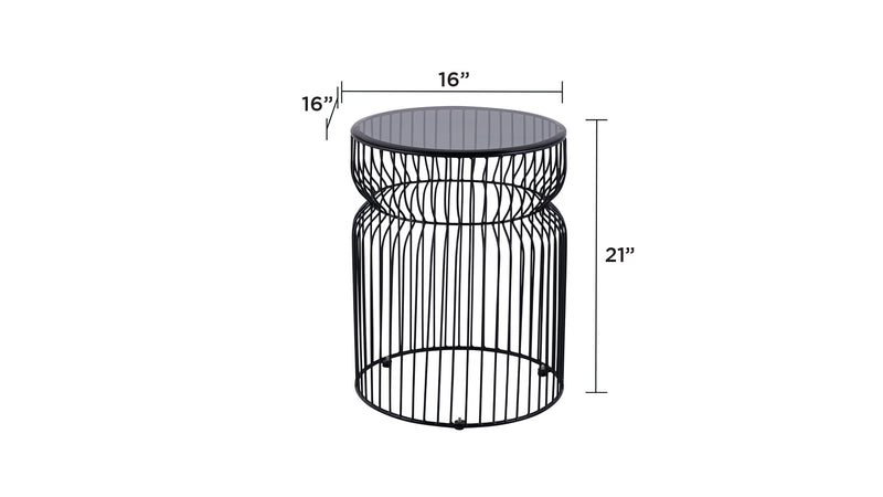 Galaxy Home 901 Silver End Table