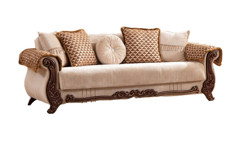 Galaxy Home Carmen Beige Sofa