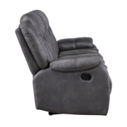 New Classic Furniture Morello Brown Sofa with Dual Recliner