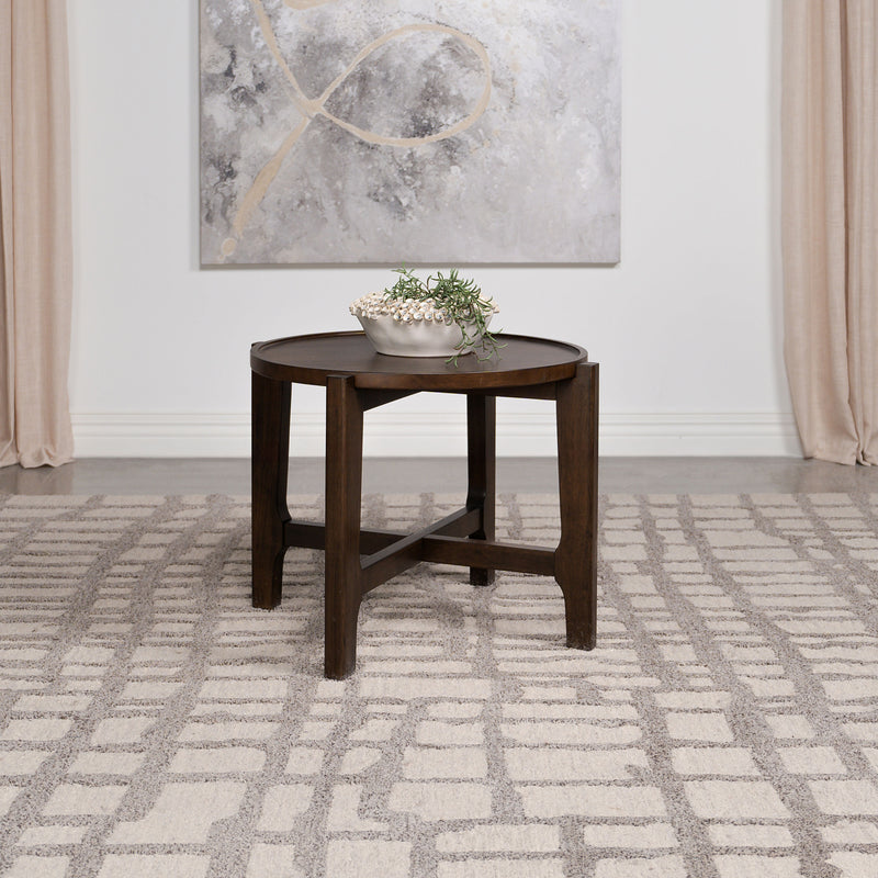 Coaster Furniture Cota Brown End Table