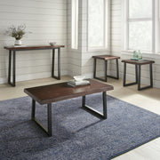 Steve Silver Jennings Brown 2pc Occasional Set