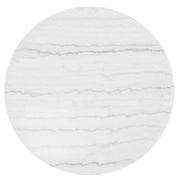 Steve Silver Carena White Round Dining Table