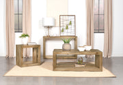 Coaster Furniture Benton Natural Rectangular Sofa Table