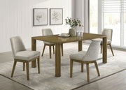 Coaster Furniture Castlewood Brown Oak 5pc Dining Room Set