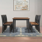 Steve Silver Joplin Brown 7pc Dining Set
