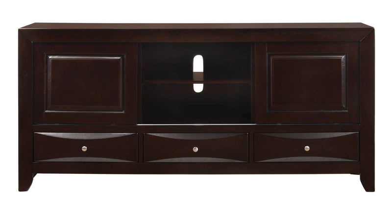 Crown Mark Emily Dark Cherry TV Stand