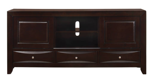 Crown Mark Emily Dark Cherry TV Stand