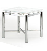 Steve Silver Nova Silver Chrome 3pc Coffee Table Set