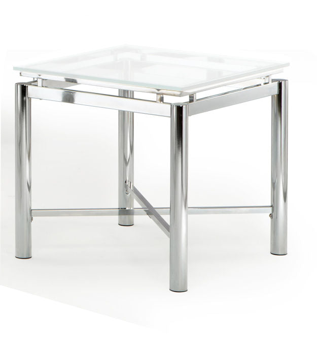 Steve Silver Nova Silver Chrome 3pc Coffee Table Set