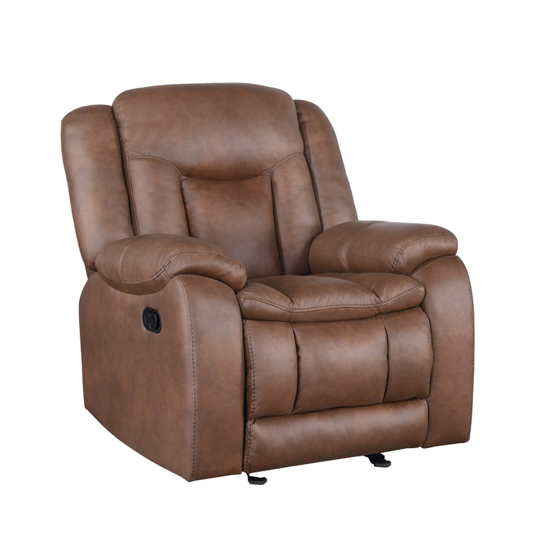 New Classic Furniture Morello Brown Glider Recliner
