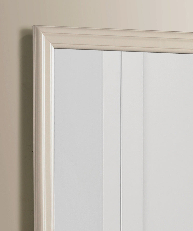 Glory Furniture Louis Phillipe White Mirror