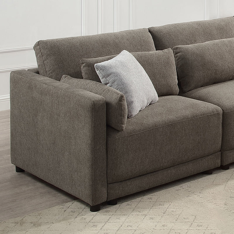 Acme Furniture Rylie Brown Modular LAF Armrest Chair
