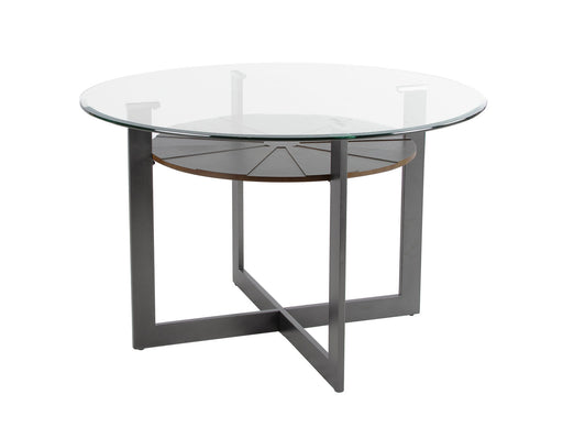 Steve Silver Olson Clear Caramel Dining Table