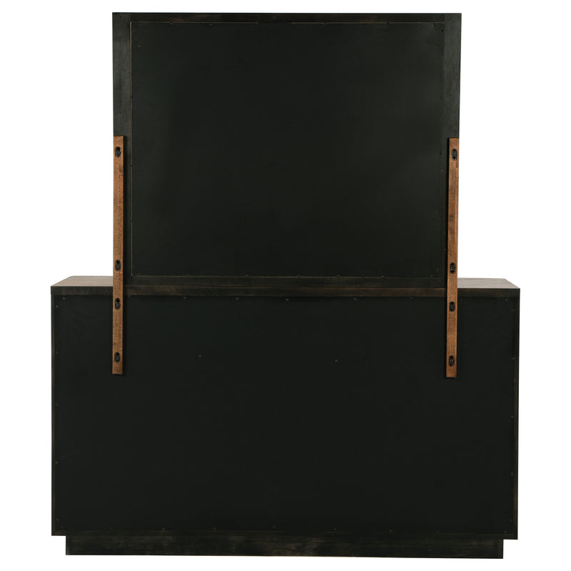 Coaster Furniture Terrace Ash Brown Dresser and Mirror