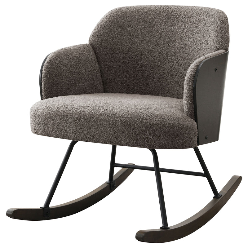 Coaster Furniture Paige Taupe Grey Rocking Chair