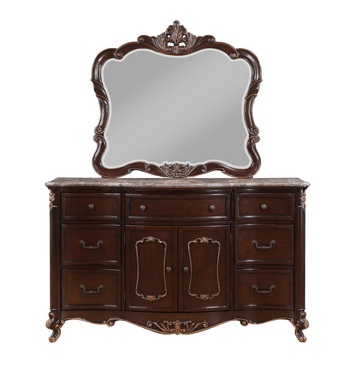 New Classic Furniture Constantine Cherry Mirror