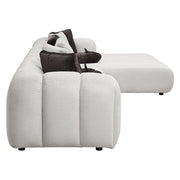 Acme Furniture Manilla Ivory White Sectional