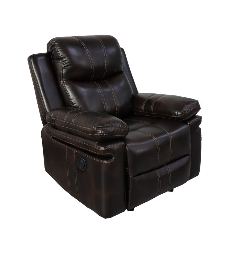 New Classic Furniture Kellen Brown Power Glider Recliner