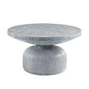 Acme Furniture Laddie Weathered Gray 3pc Coffee Table Set