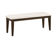 Home Elegance Makah Brown Beige 6pc Dining Room Set