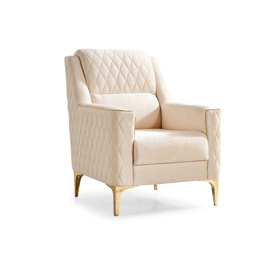 Galaxy Home Luna Ivory Chair