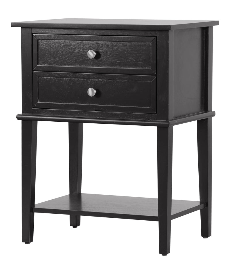 Glory Furniture Newton Black Nightstand