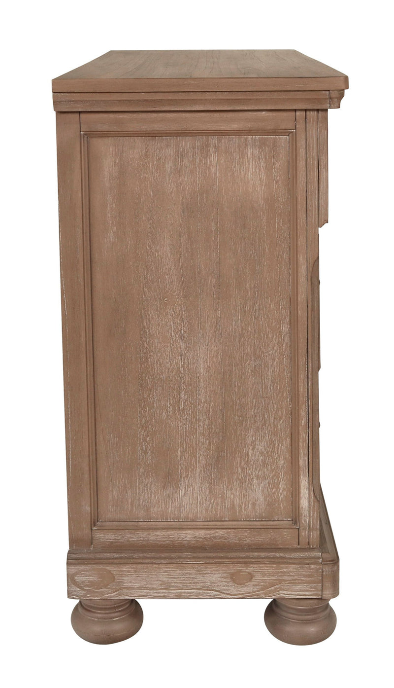 New Classic Furniture Allegra Gray Pewter Media Console