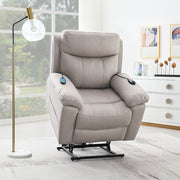Acme Furniture Chriki Light Gray Power Recliner