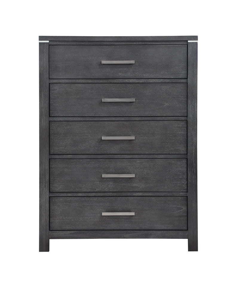 New Classic Furniture Odessa Charcoal Gray Chest