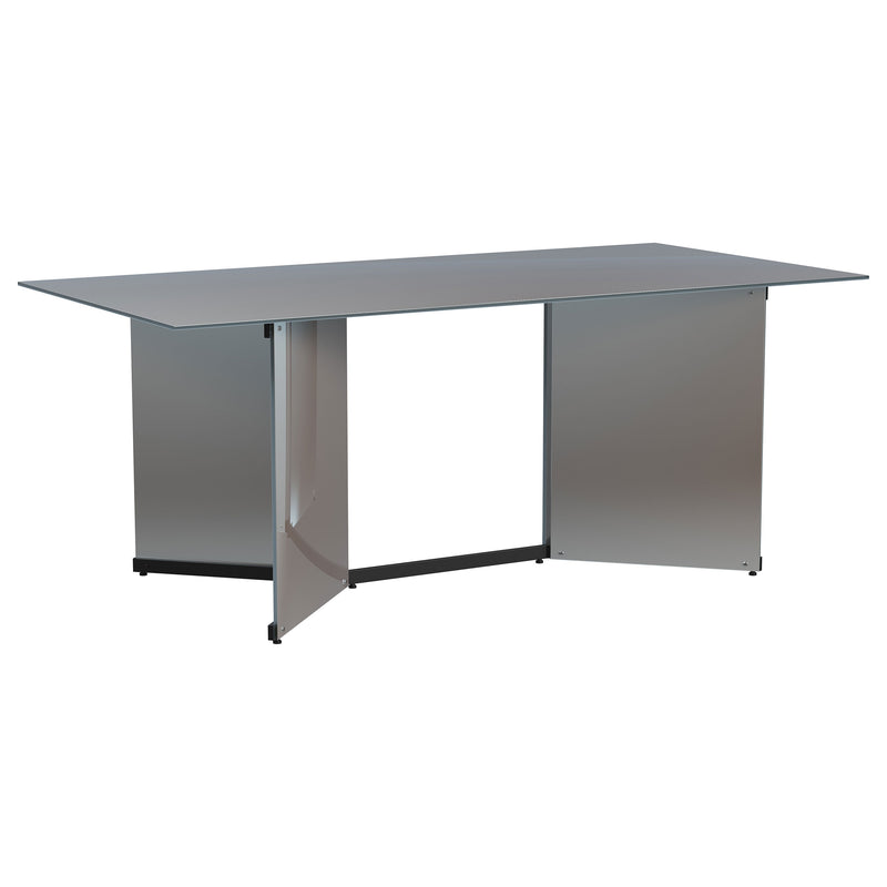 Coaster Furniture Emery Silver Dining Table