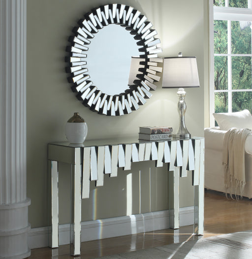 Meridian Furniture Kylie Mirrored Console Table