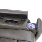 Steve Silver Daniel Leather Triple Power Recliner