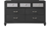 Crown Mark Lila Black Dresser